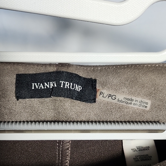 Ivanka Trump Brown Ankle Pants - Picture 2 of 6